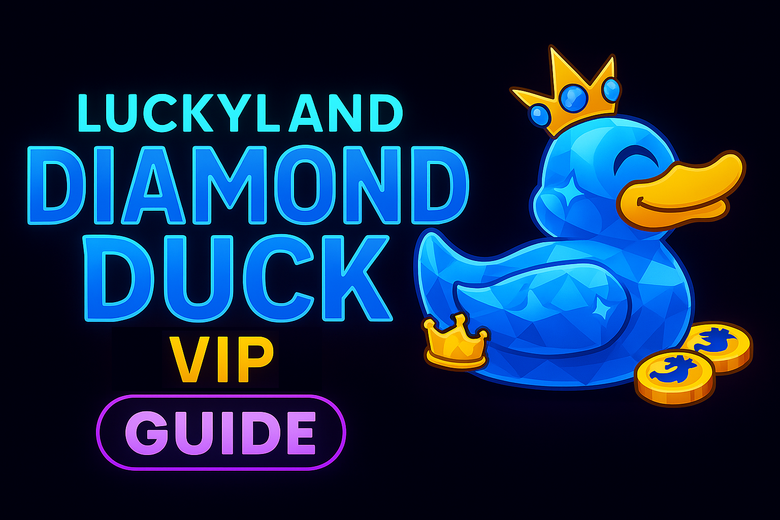 LuckyLand Slots Diamond Duck Fast VIP Leveling Guide